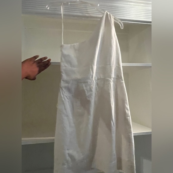 Shoshanna one shoulder dress with beaded neckline - Picture 5 of 12